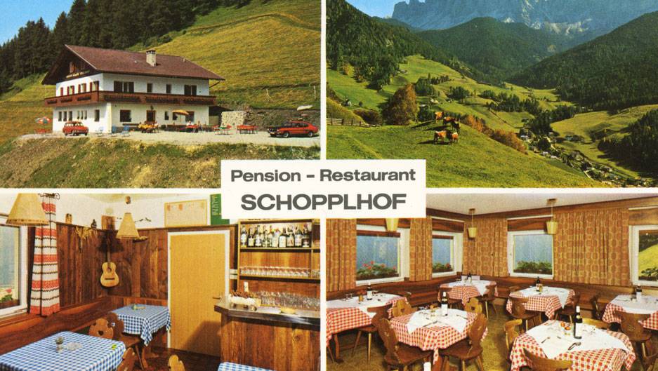 Schopplhof ehemaliges Landgasthaus 1970